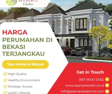 Harga Perumahan di Bekasi Terjangkau