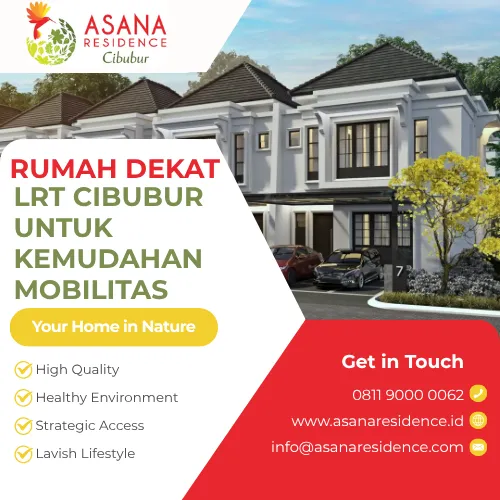 Rumah Dekat LRT Cibubur