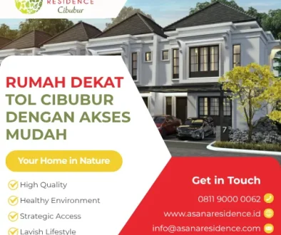Rumah Dekat Tol Cibubur