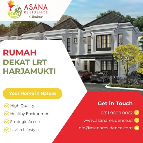 Rumah Dekat LRT Harjamukti
