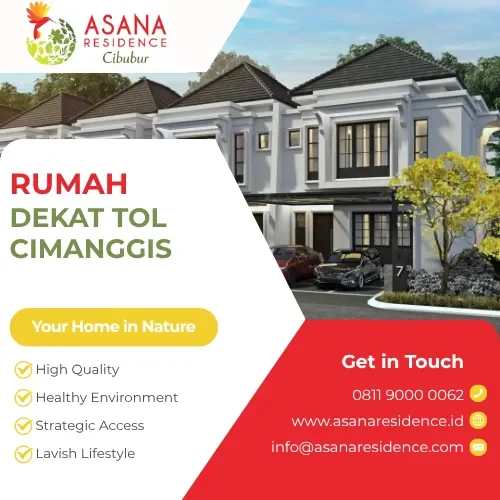 Rumah Dekat Tol Cimanggis